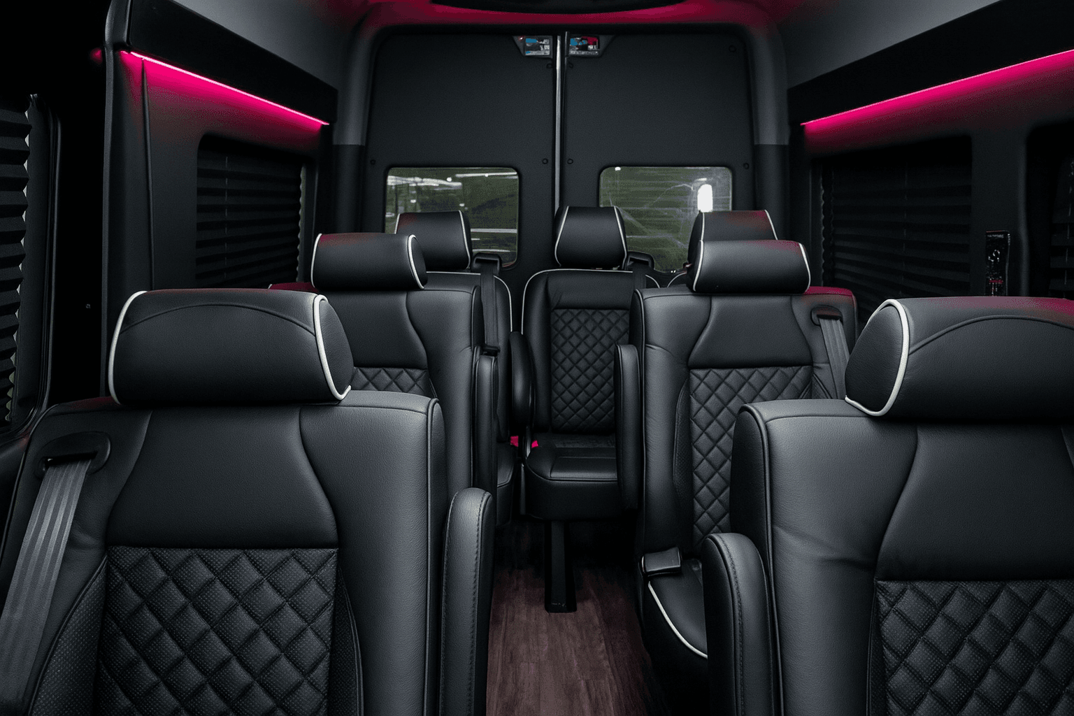 10 Passenger Executive Sprinter interior example