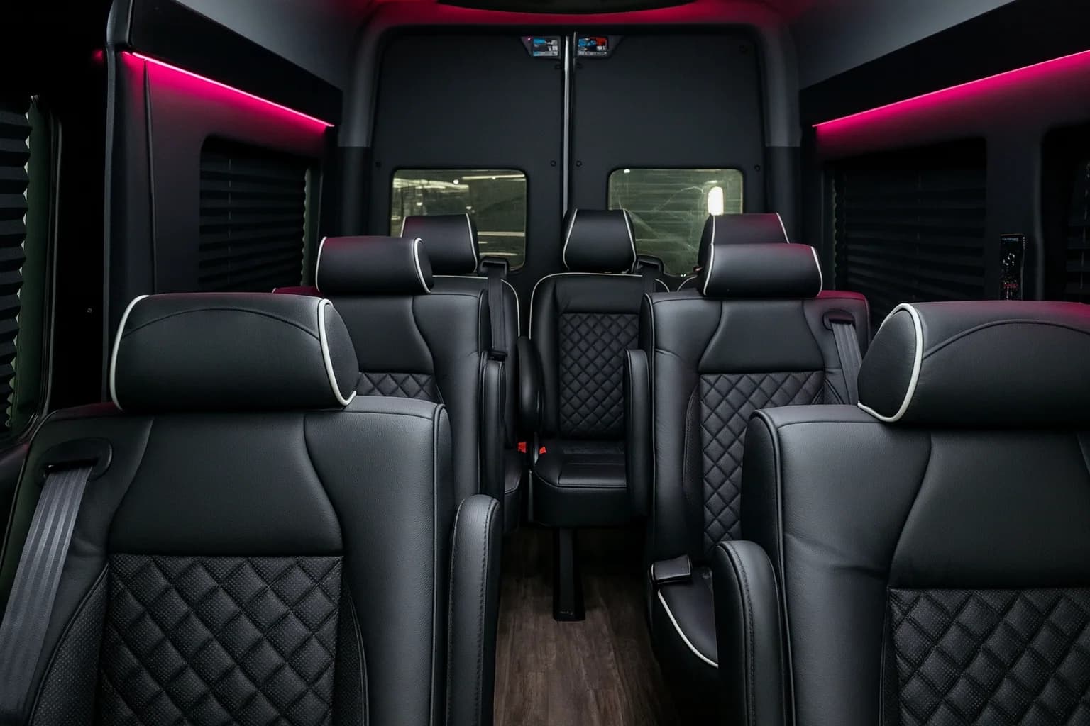 10 Passenger Executive Sprinter interior example