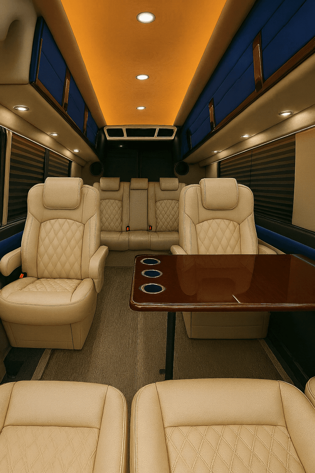 12 Passenger Executive Sprinter interior example