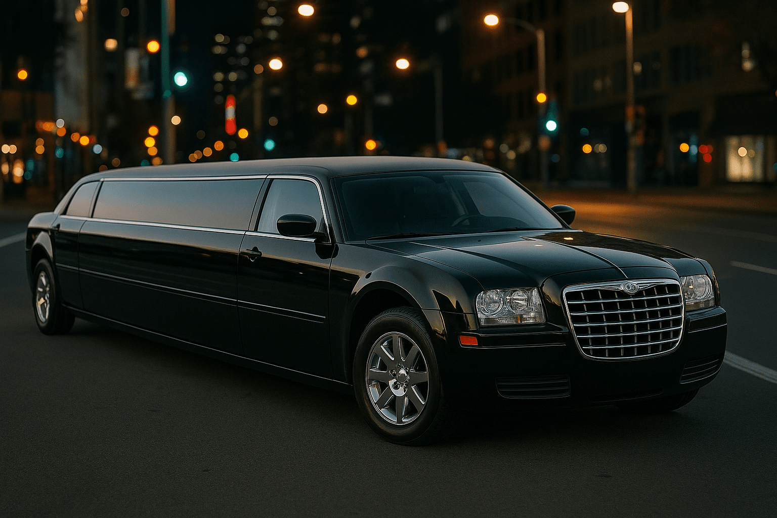 12 Passenger Limo exterior example