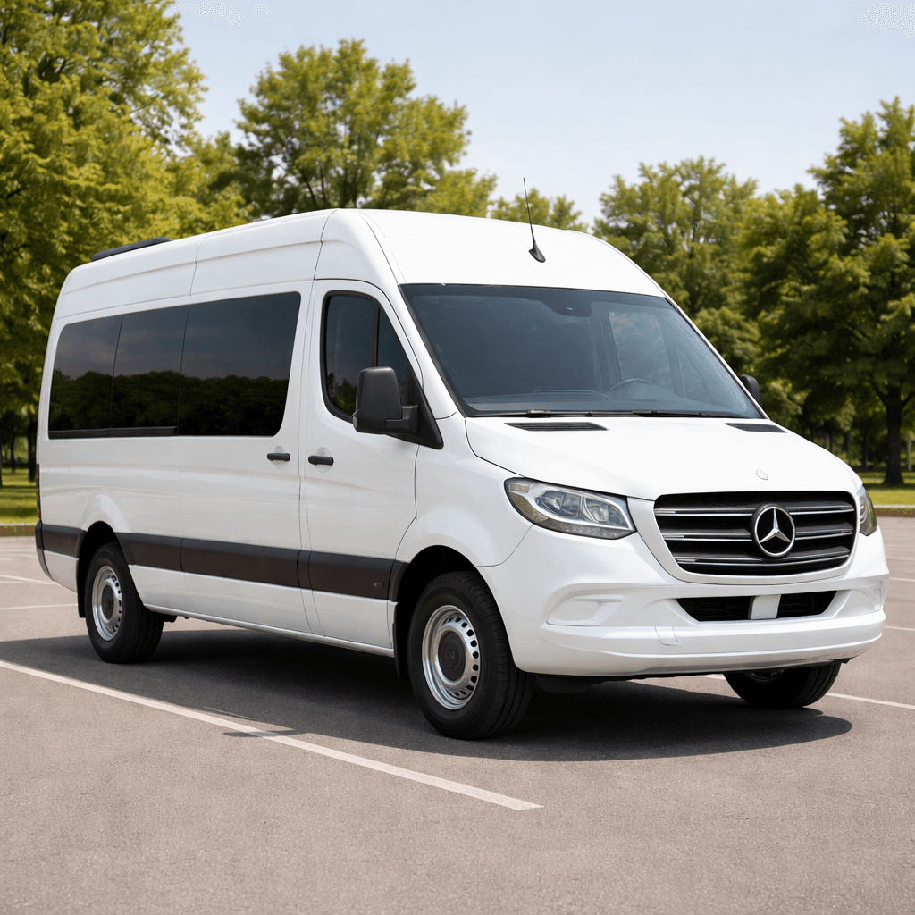 12 Passenger Limo Sprinter exterior example