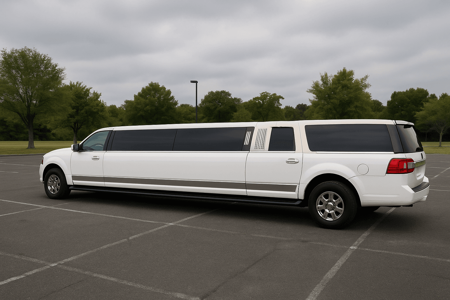14 Passenger Limo exterior