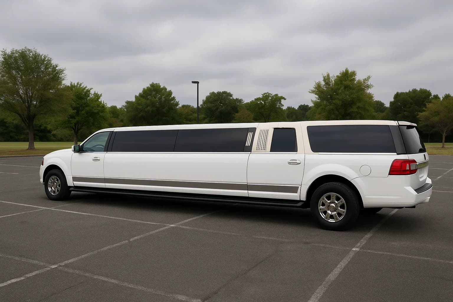 14 Passenger Limo exterior