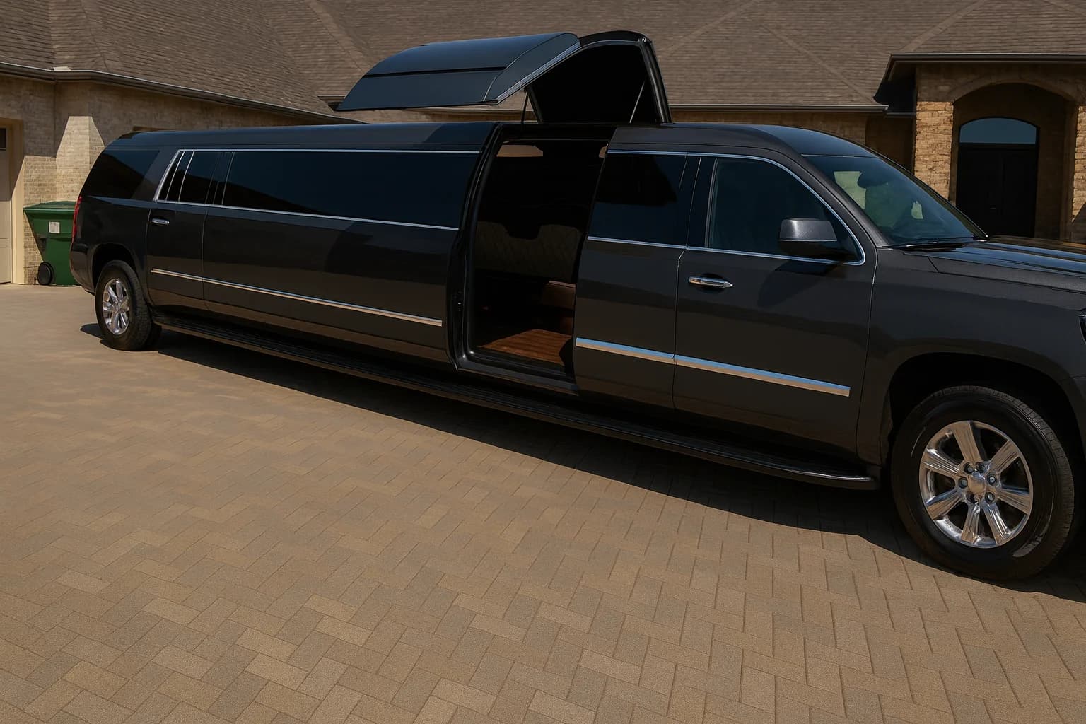 18 Passenger Limo exterior