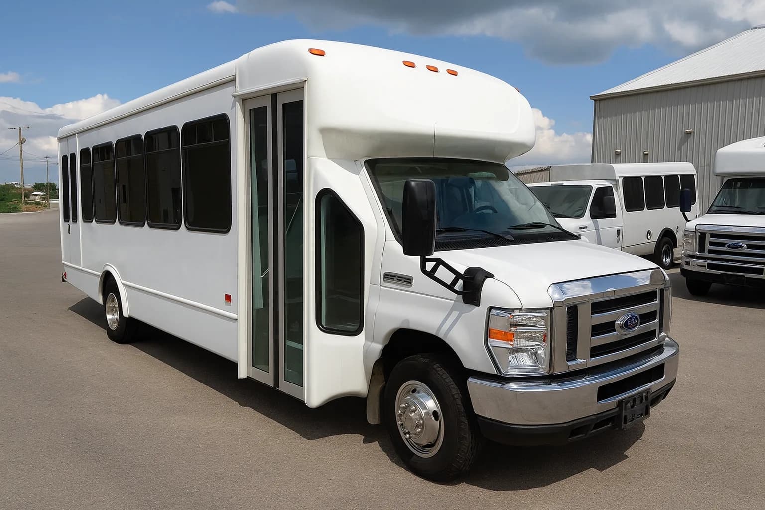 20 Passenger Coach Bus exterior