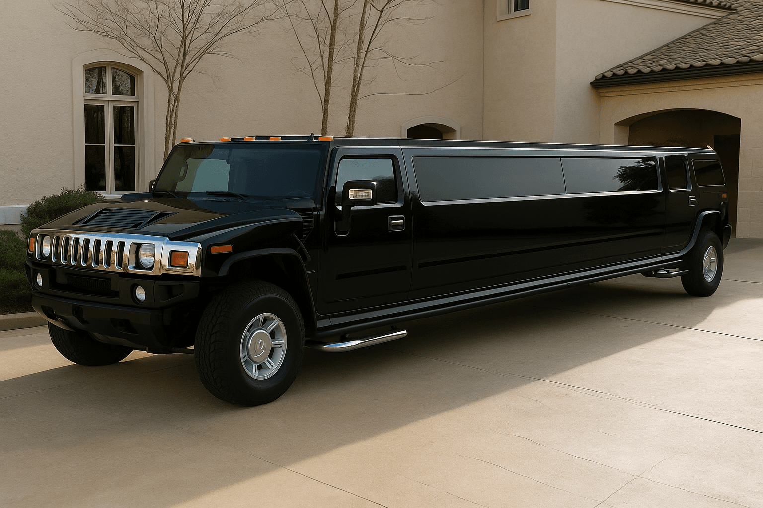 20 Passenger Limo exterior example
