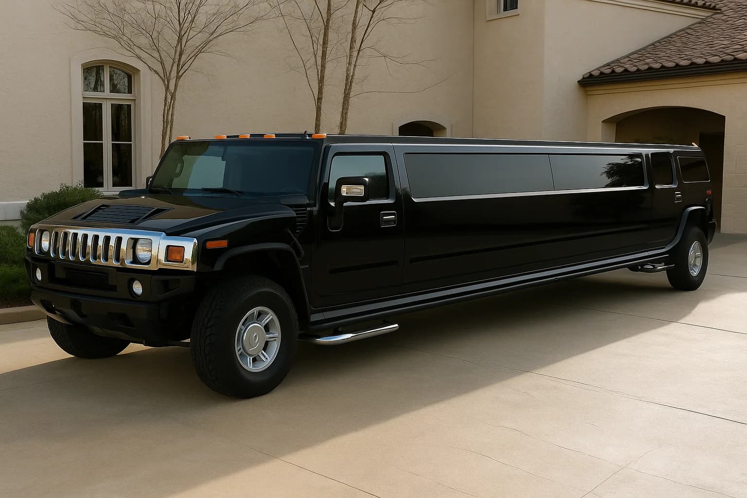 20 Passenger Limo exterior example