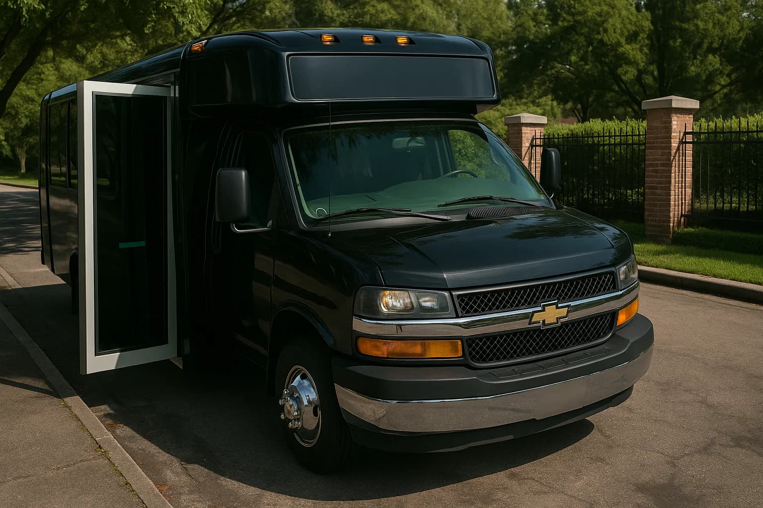 20 Passenger Party Bus exterior