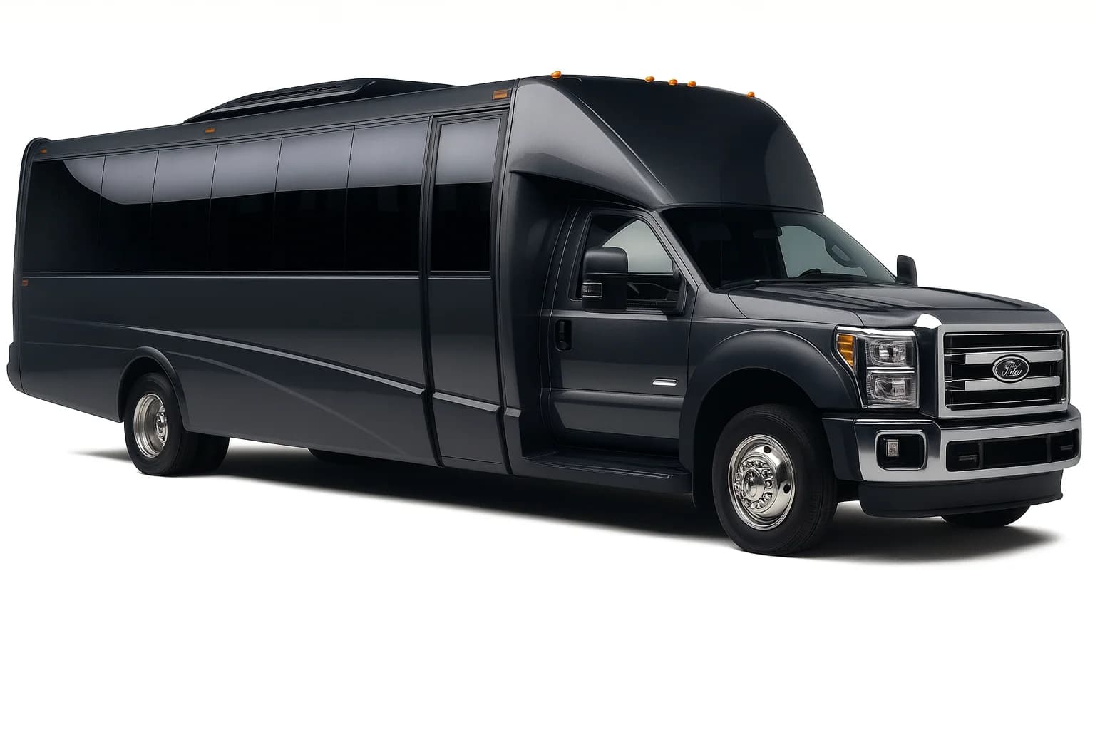 28 Passenger Party Bus exterior example