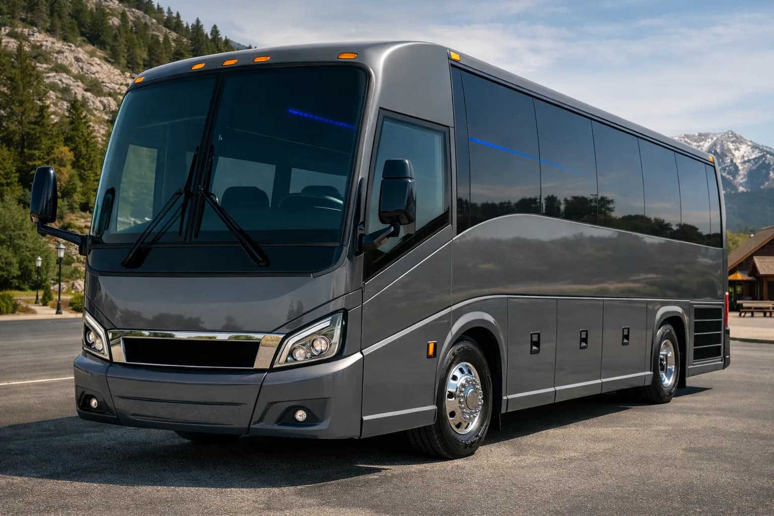 34 Passenger Coach Bus exterior
