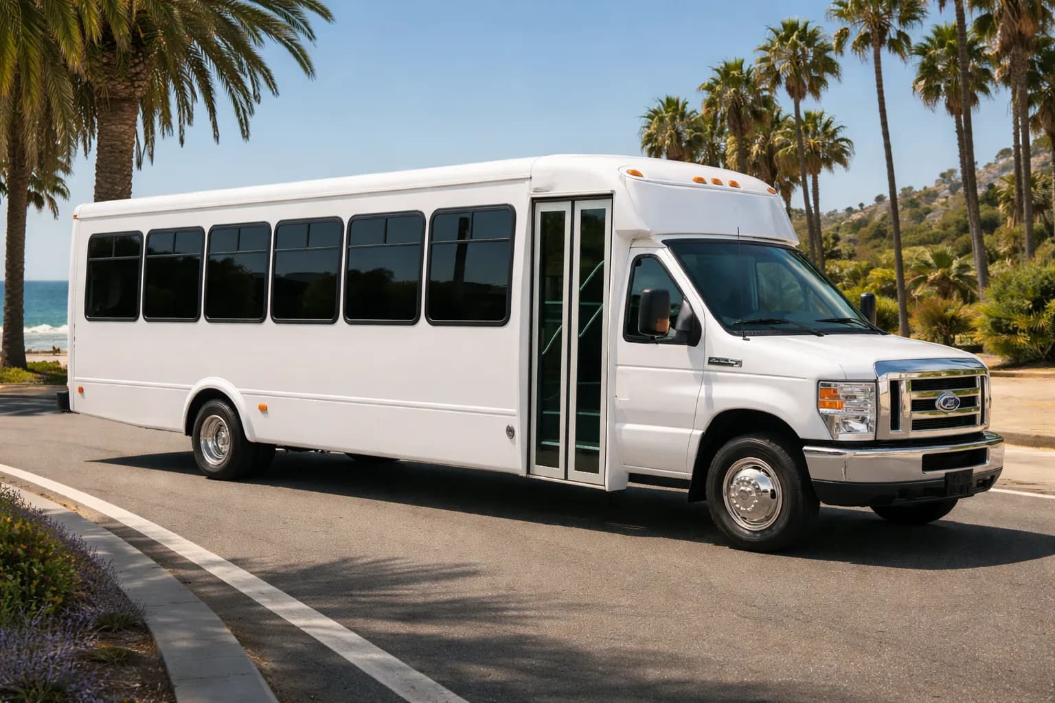 36 Passenger Coach Bus exterior