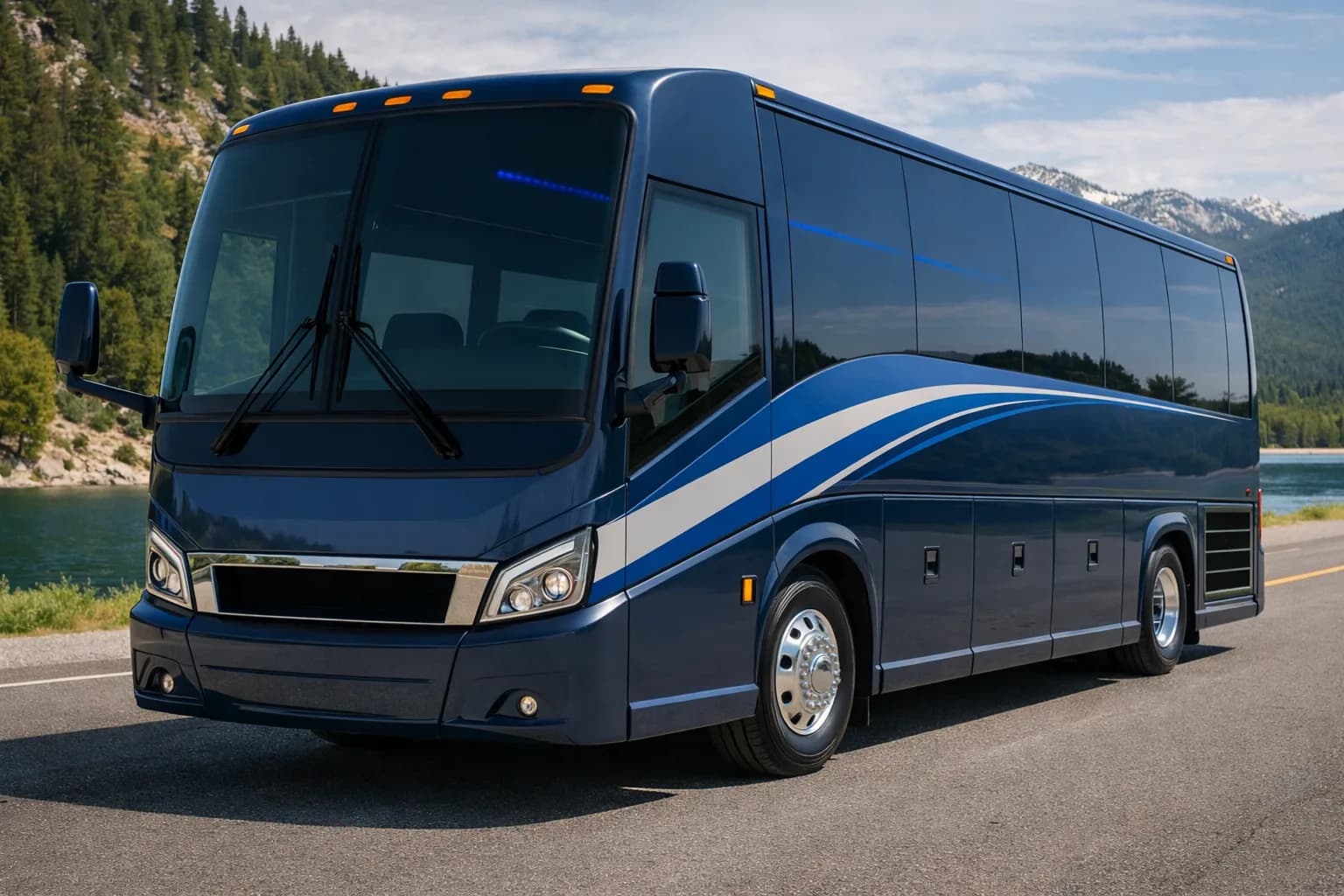 42 Passenger Coach Bus exterior