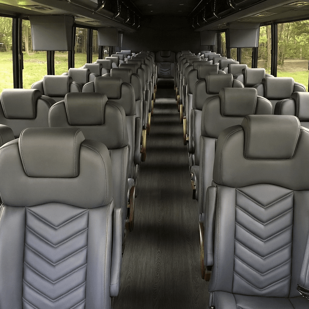 44 Passenger Coach Bus interior example