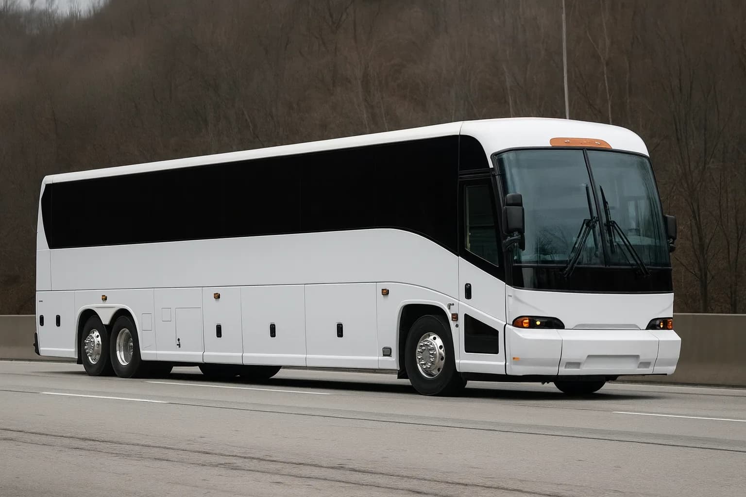 52 Passenger Coach Bus exterior