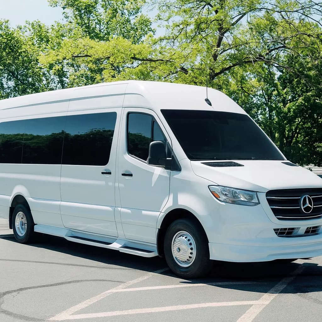 8 Passenger Limo Sprinter exterior
