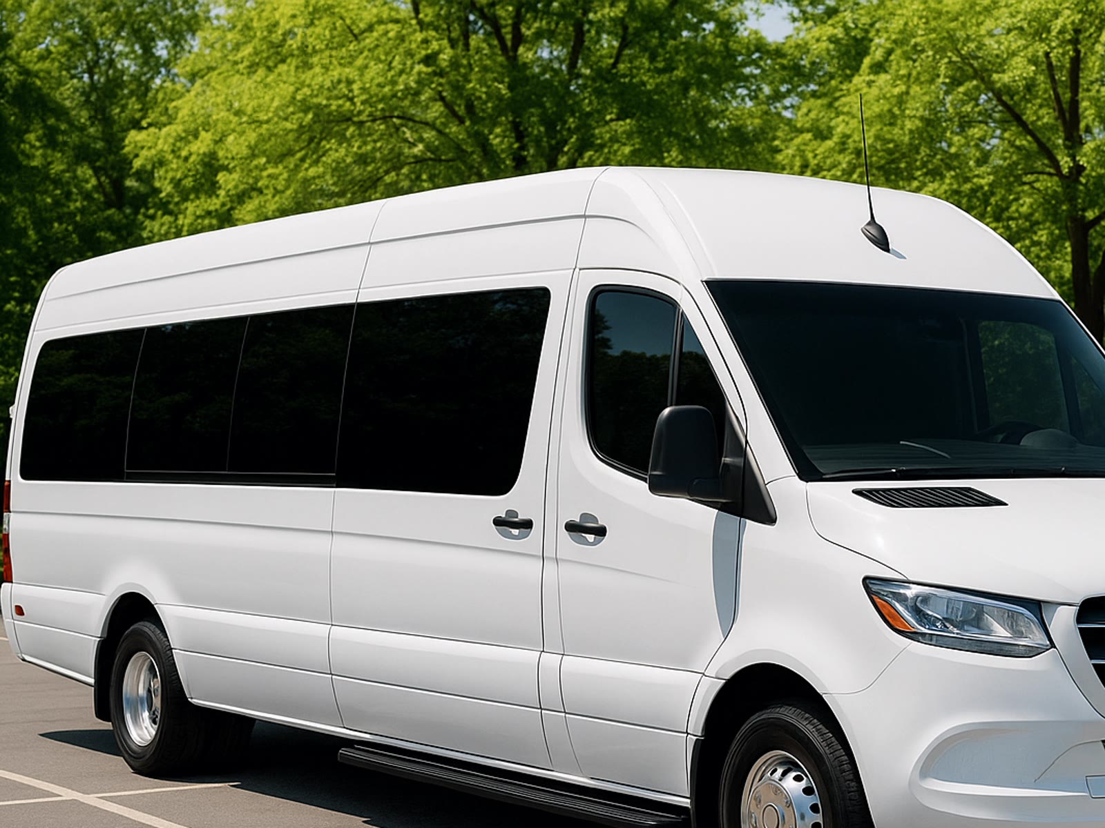Sprinter for compact airport and lounge groups