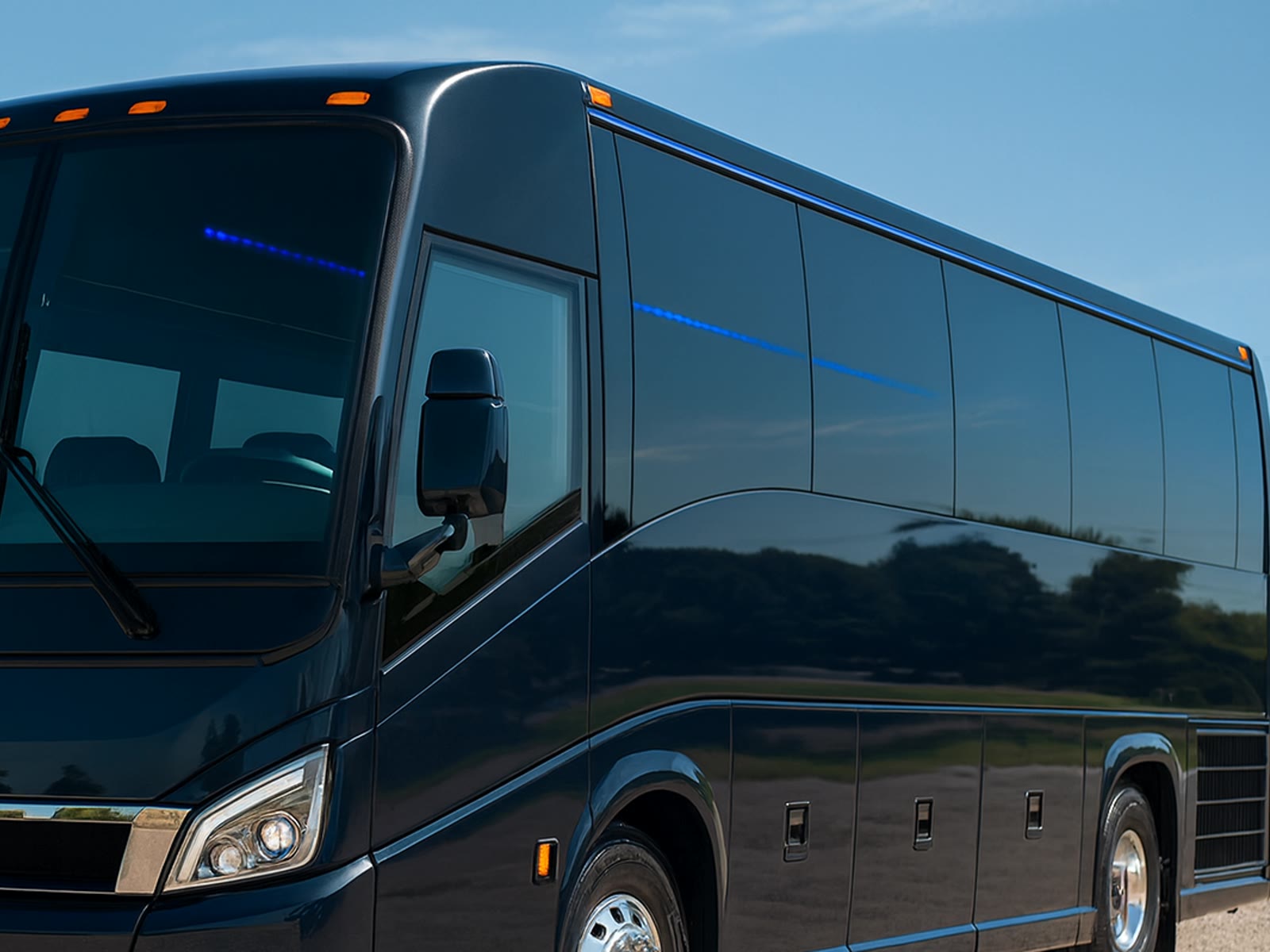 Coach exterior for multi-market coverage storytelling