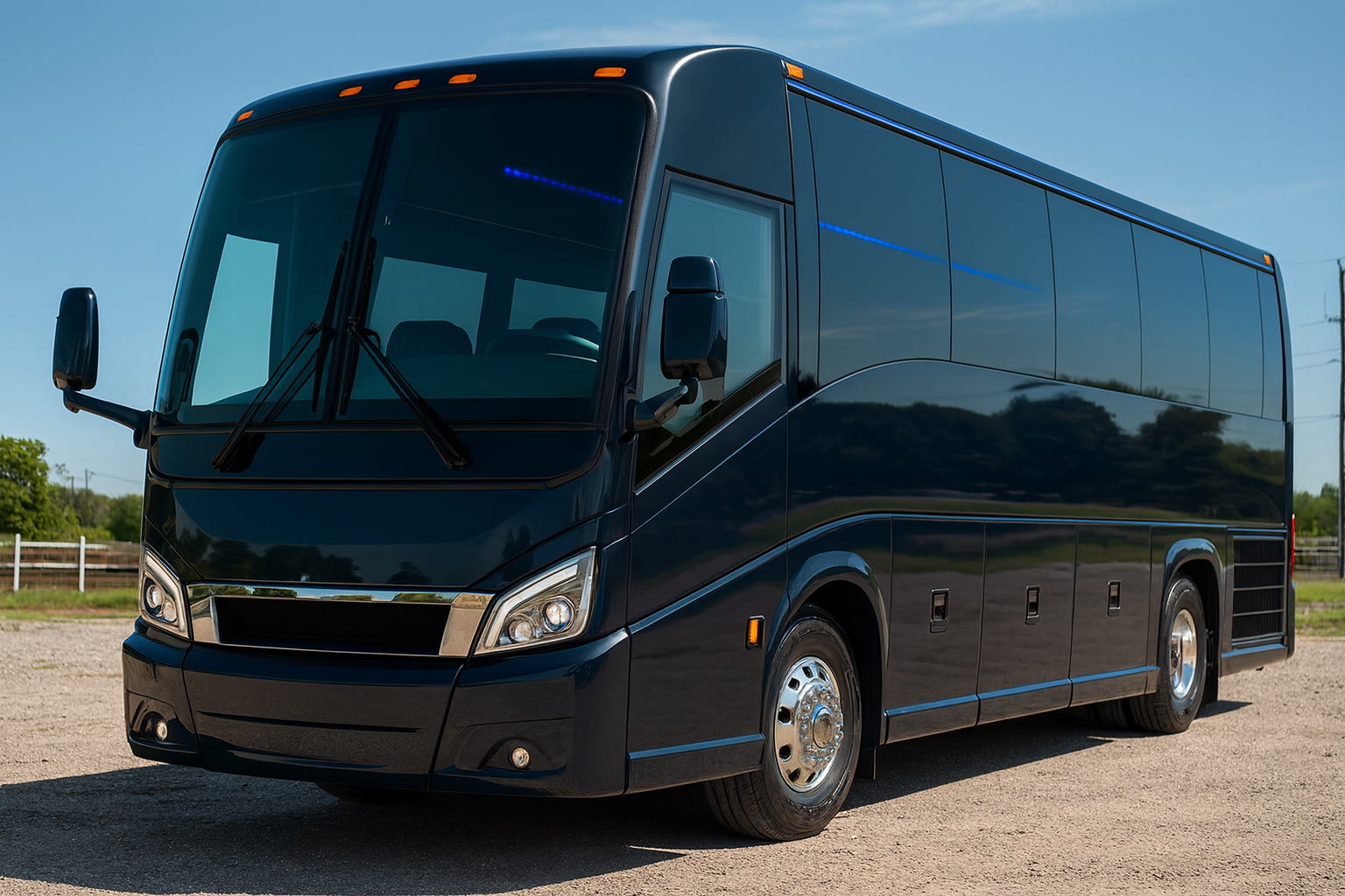 40 Passenger Coach Bus exterior