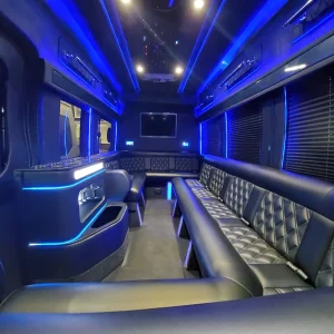 10 Passenger Sprinter Limo Bus Dayton (Balance due 30 days in advance) 6 HOUR MINIMUM ON SATURDAYS April May Sept Oct